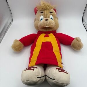 Vintage 1993 Alvin & The Chipmunks Full Body‎ Puppet Plush 16"